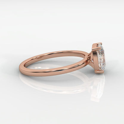 Aria Solitaire Ring - Cushion