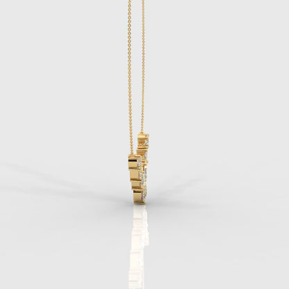 Lyric Mixed Shape Diamond Tennis Necklace 1ctW