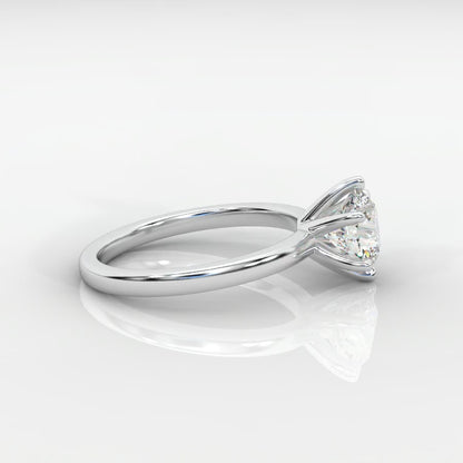 Lara Classic Six Prong Solitaire Ring - Round
