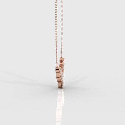 Lyric Mixed Shape Diamond Tennis Necklace 1ctW