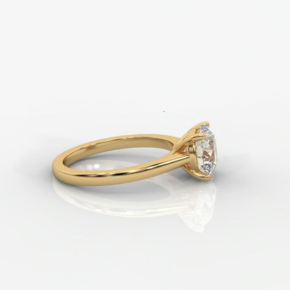 Vivienne Solitaire Ring - Round