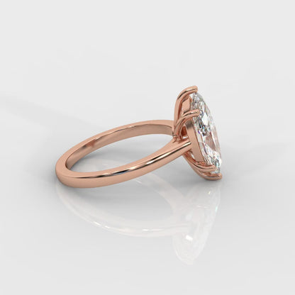 Vivienne Solitaire Ring - Marquise