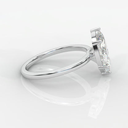 Aria Solitaire Ring - Marquise