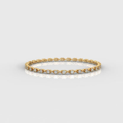XO Tennis Bracelet - Round