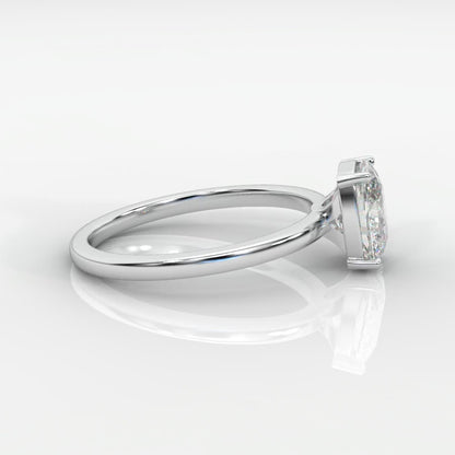 Aria Solitaire Ring - Cushion
