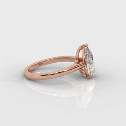 Vivienne Solitaire Ring - Pear
