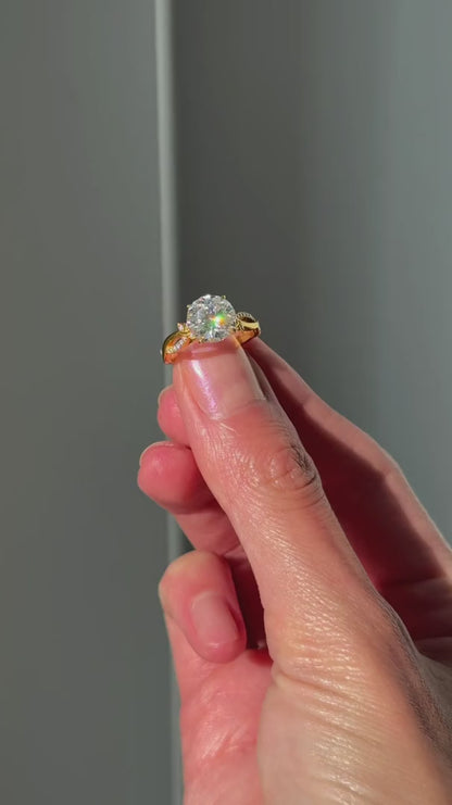Ivy Vine Ring - Round
