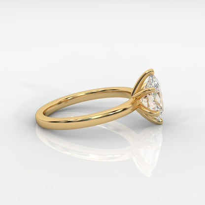 Lara Classic Six Prong Solitaire Ring - Oval