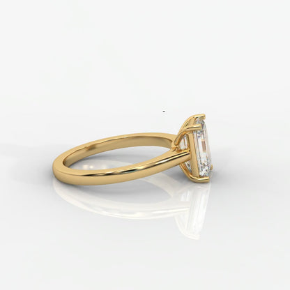 Vivienne Solitaire Ring - Emerald