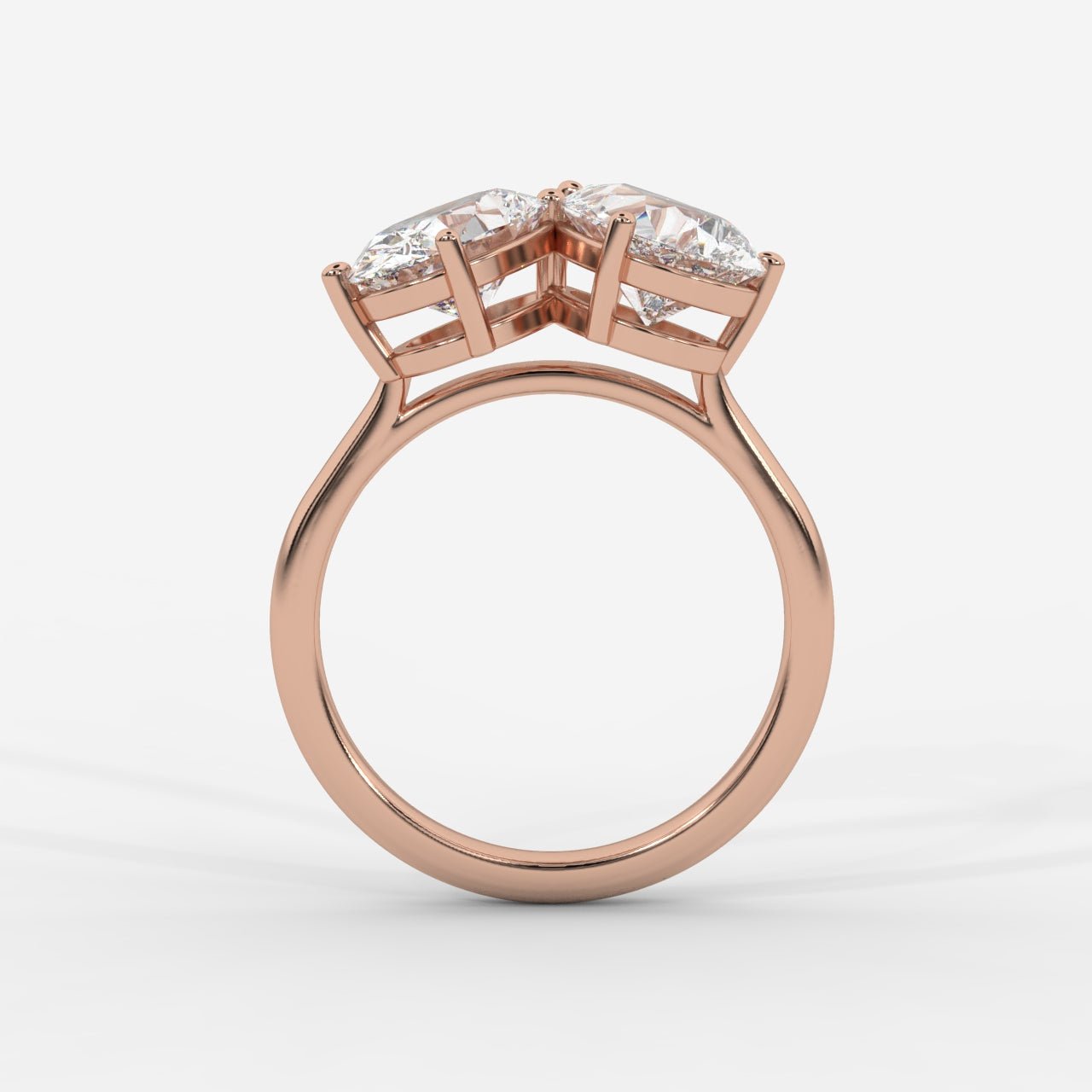 Sage Toi et Moi Ring - Oval & Pear - AYKA JEWELS