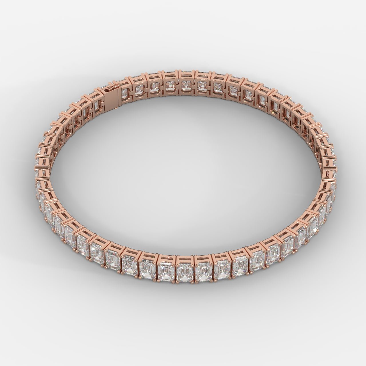 Sloane Classic Tennis Bracelet - Emerald - AYKA JEWELS