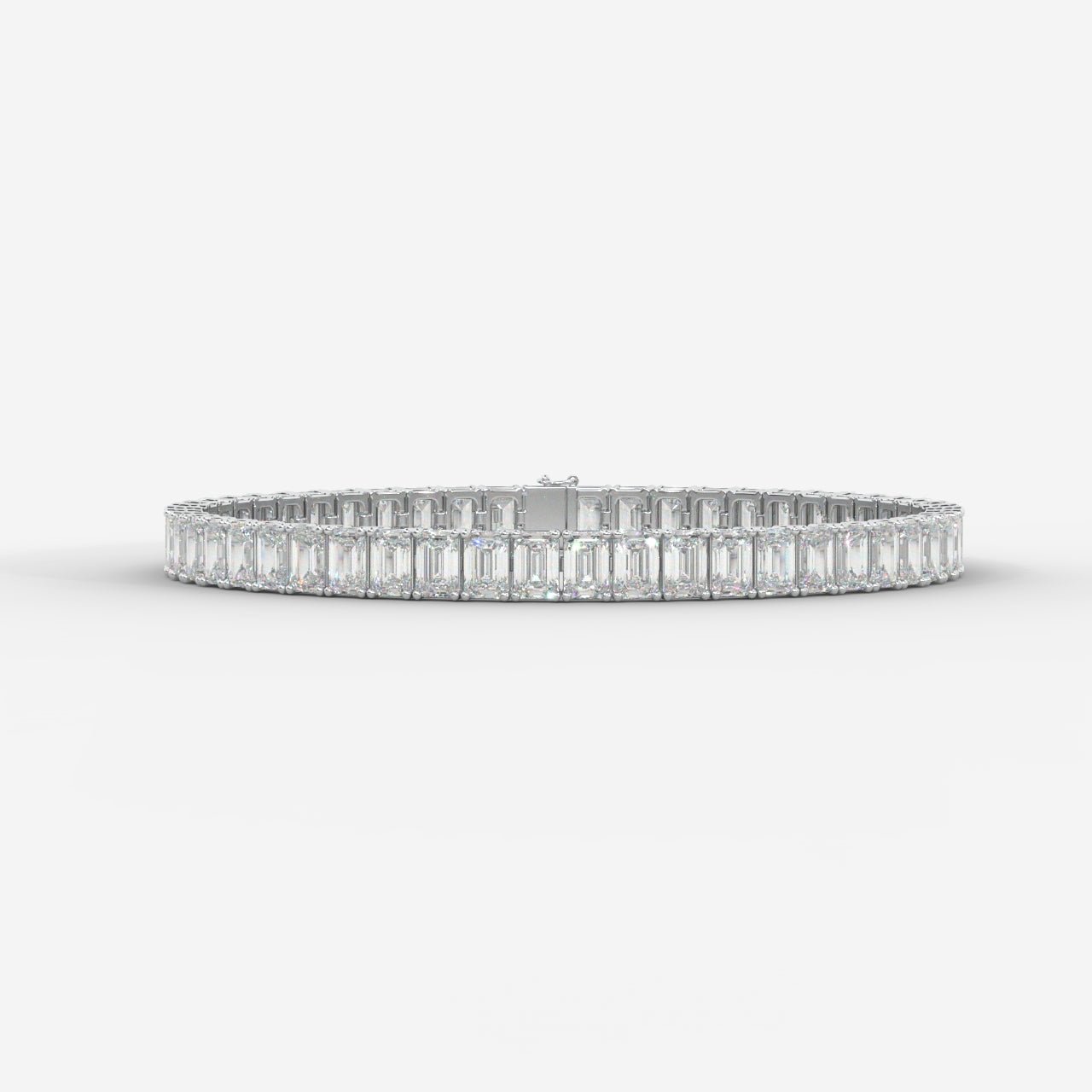 Sloane Classic Tennis Bracelet - Emerald - AYKA JEWELS