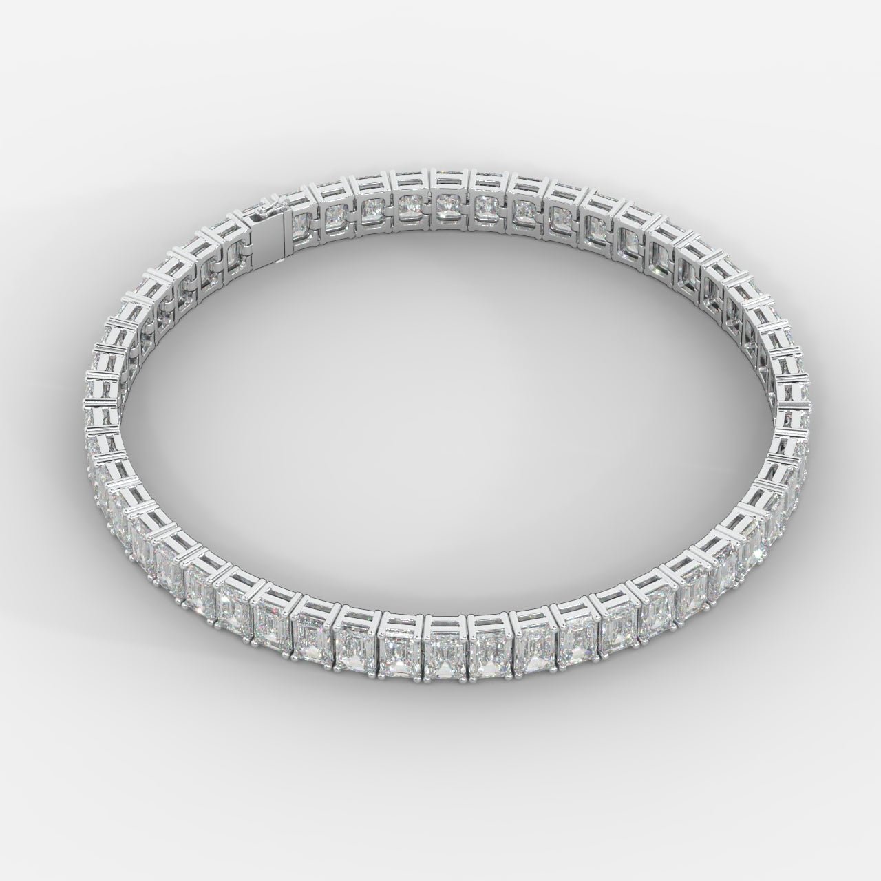 Sloane Classic Tennis Bracelet - Emerald - AYKA JEWELS