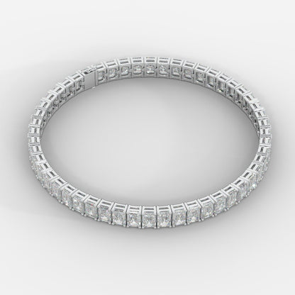 Sloane Classic Tennis Bracelet - Emerald - AYKA JEWELS
