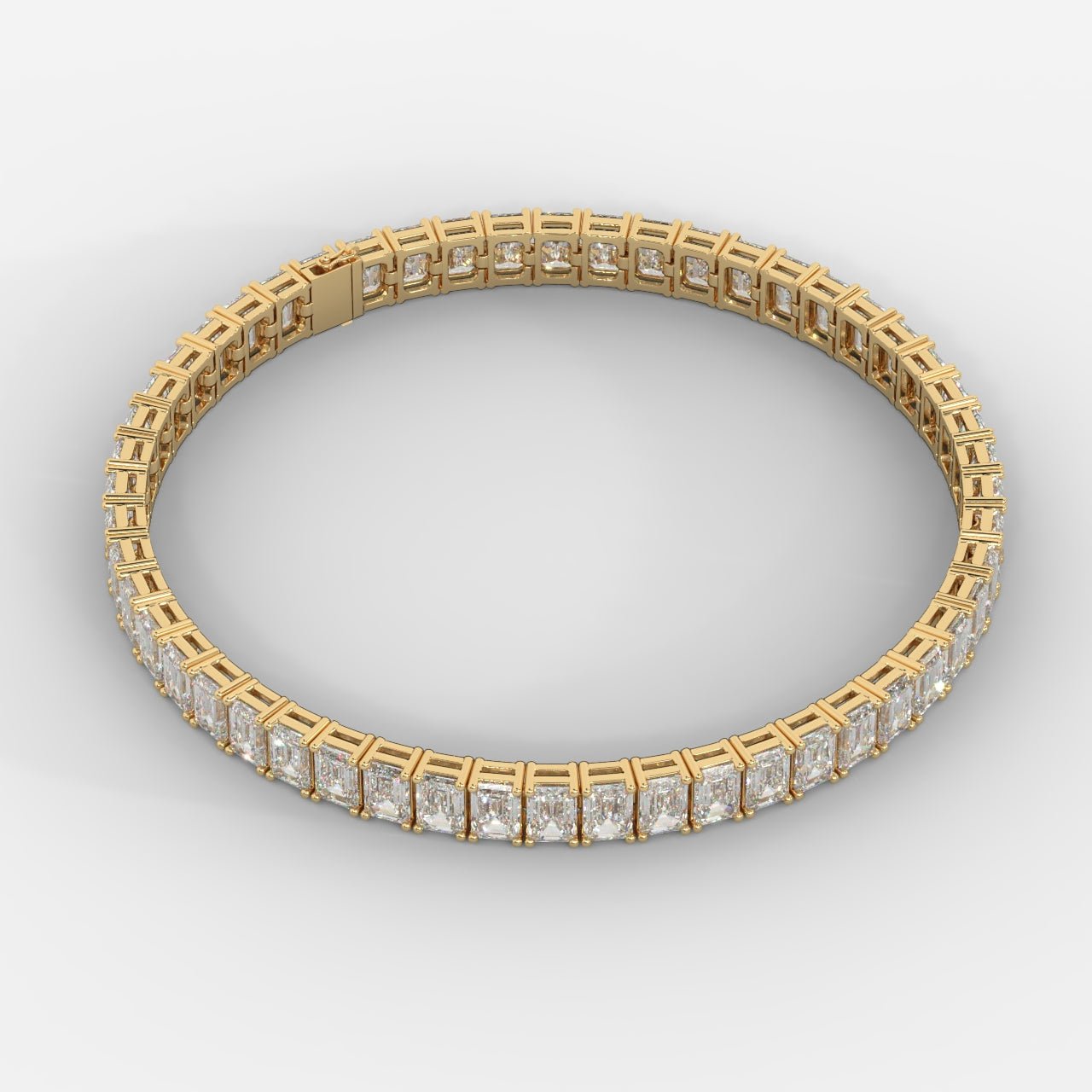 Sloane Classic Tennis Bracelet - Emerald - AYKA JEWELS