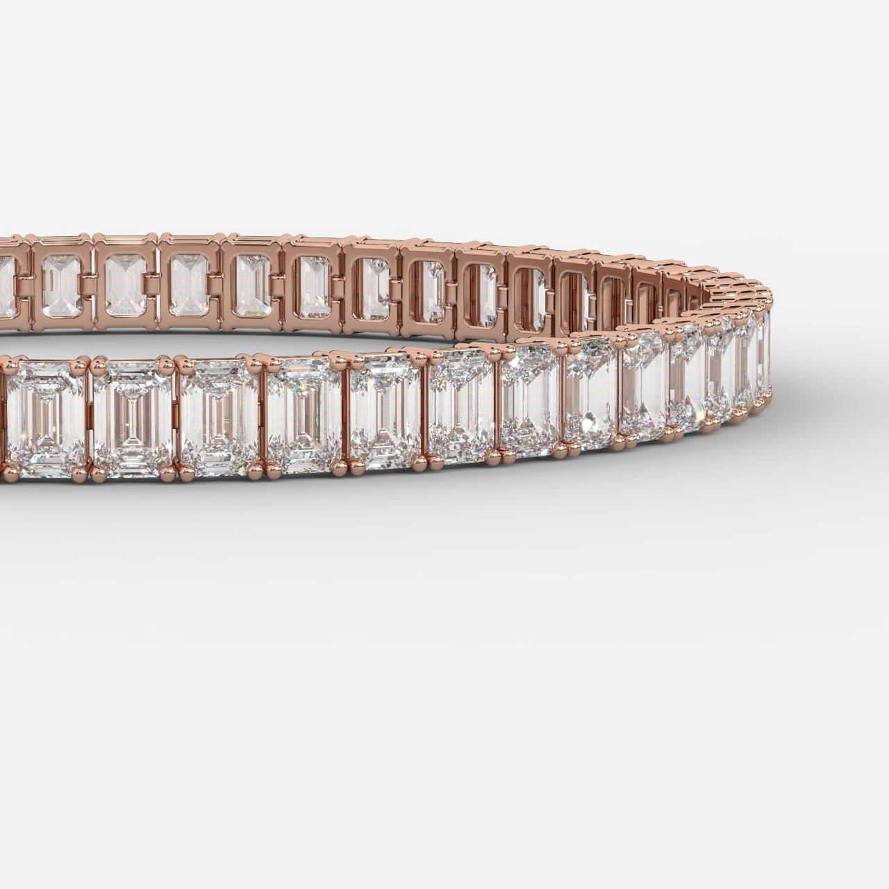 Sloane Classic Tennis Bracelet - Emerald - AYKA JEWELS