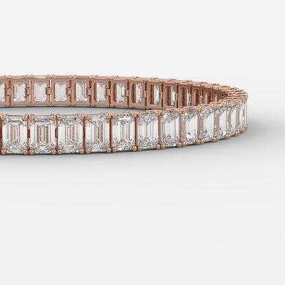 Sloane Classic Tennis Bracelet - Emerald - AYKA JEWELS