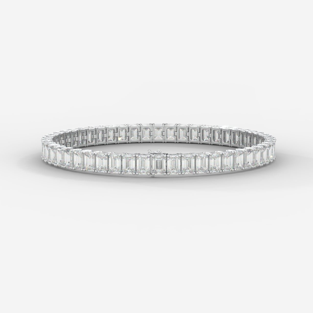 Sloane Classic Tennis Bracelet - Emerald - AYKA JEWELS