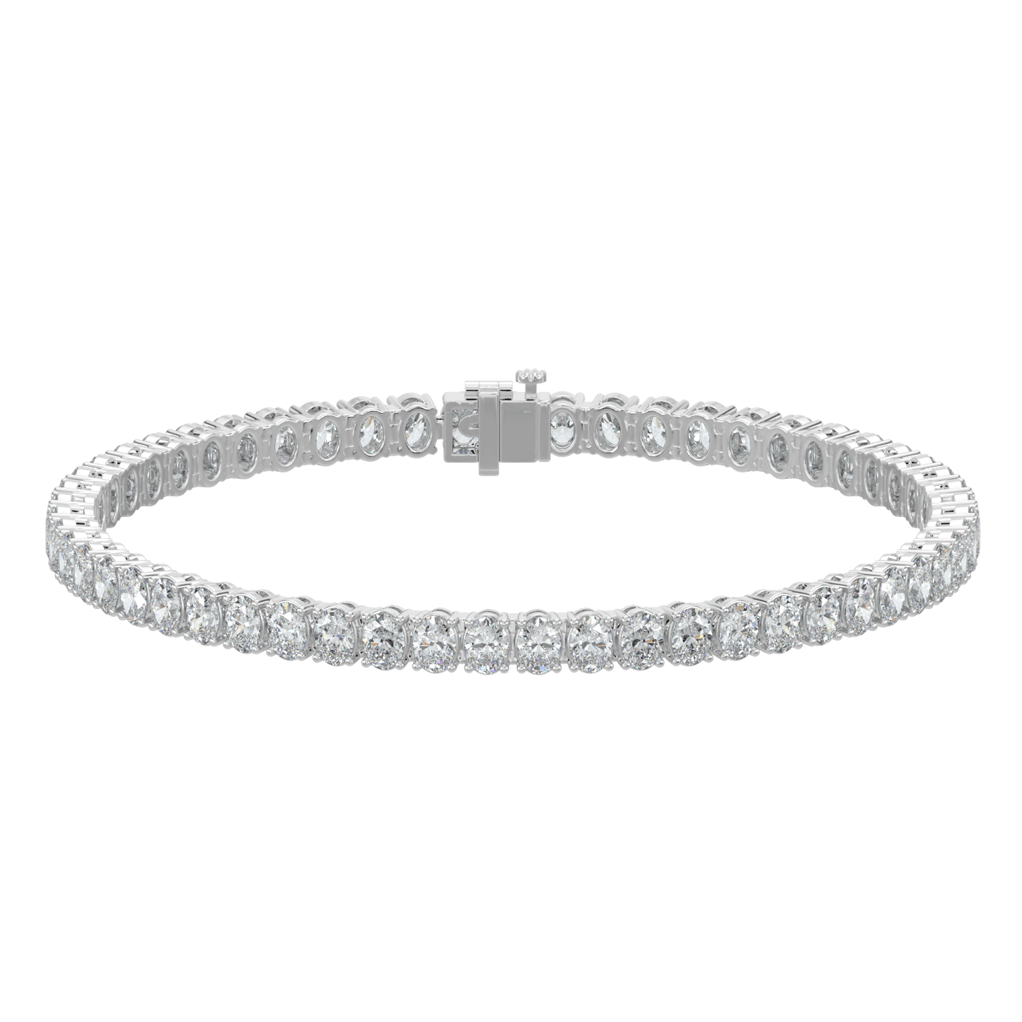 Sloane Classic Tennis Bracelet - Oval - AYKA JEWELS