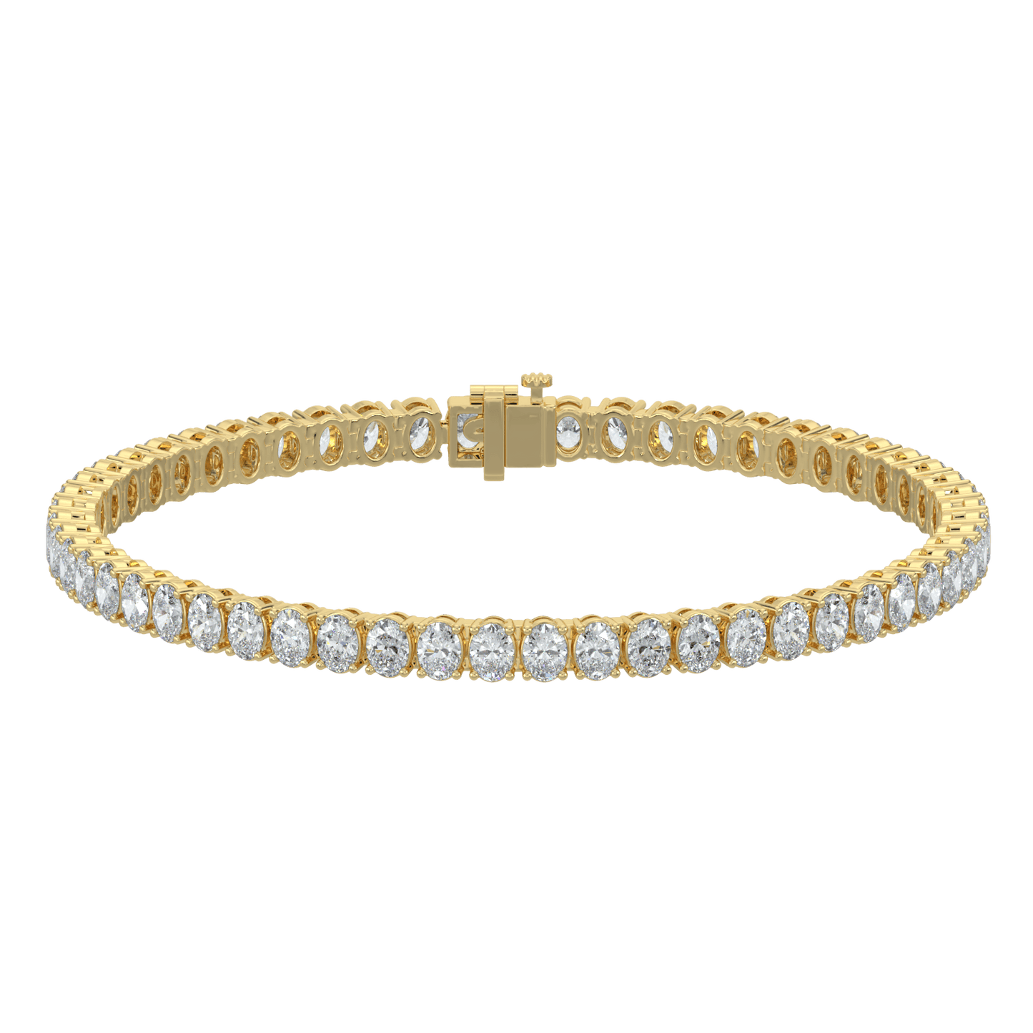 Sloane Classic Tennis Bracelet - Oval - AYKA JEWELS