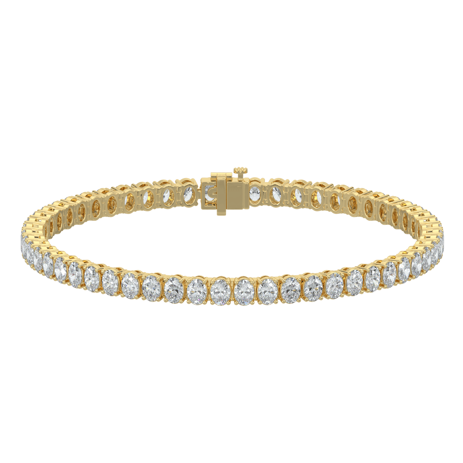 Sloane Classic Tennis Bracelet - Oval - AYKA JEWELS