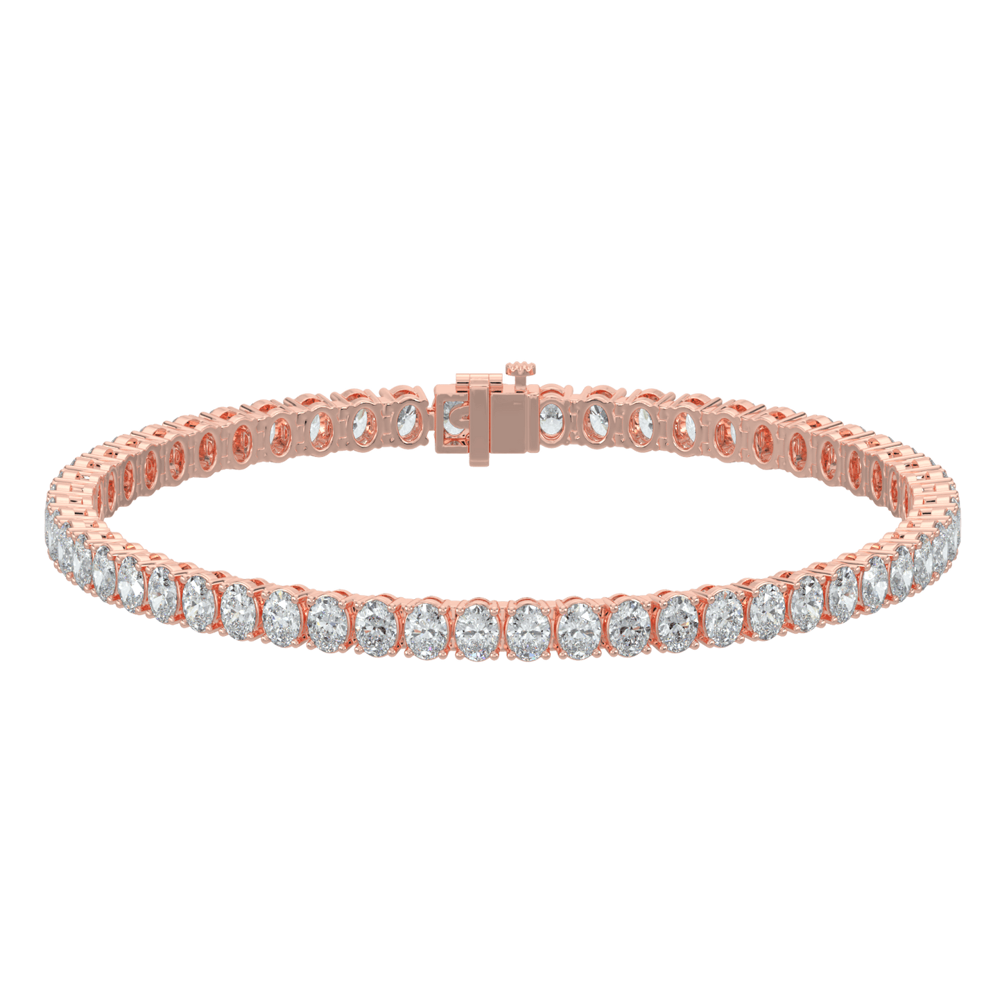 Sloane Classic Tennis Bracelet - Oval - AYKA JEWELS