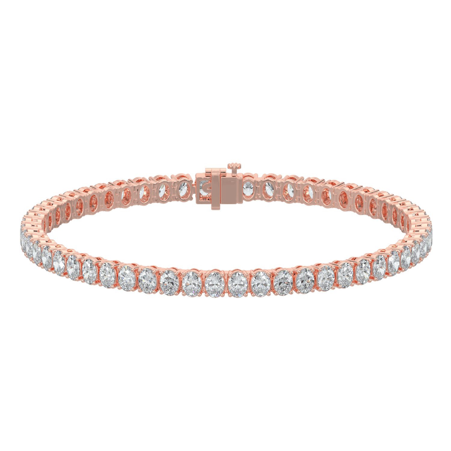 Sloane Classic Tennis Bracelet - Oval - AYKA JEWELS