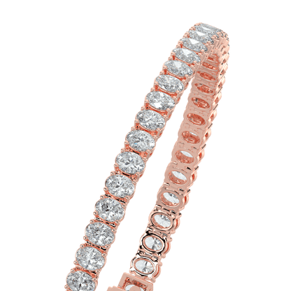 Sloane Classic Tennis Bracelet - Oval - AYKA JEWELS
