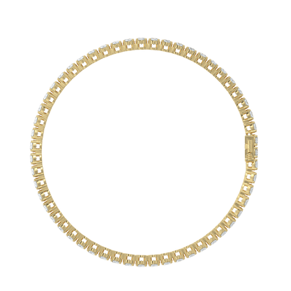 Sloane Classic Tennis Bracelet - Oval - AYKA JEWELS