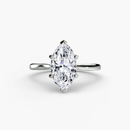 Solitaire ring 1 - AYKA JEWELS