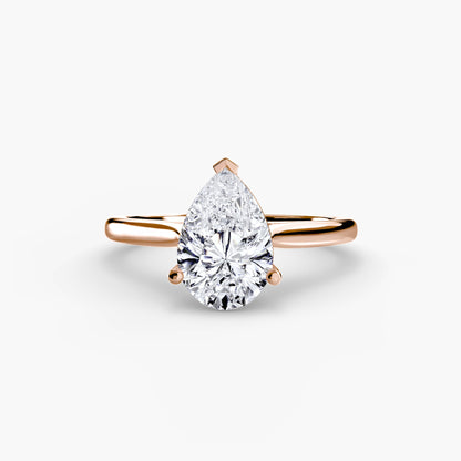 Solitaire ring 1 - AYKA JEWELS