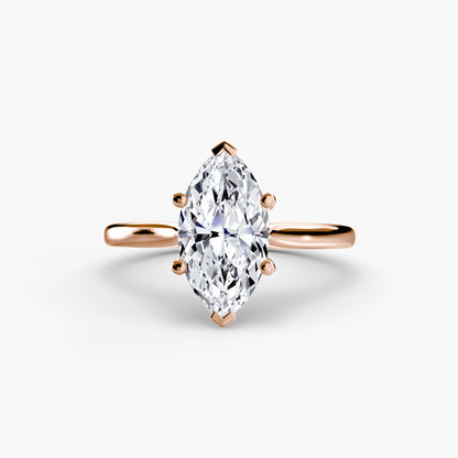 Solitaire ring 1 - AYKA JEWELS