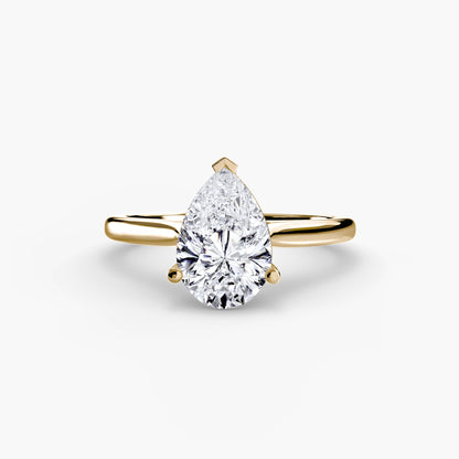 Solitaire ring 1 - AYKA JEWELS