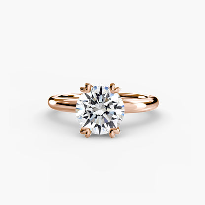 Solitaire ring 2 - AYKA JEWELS