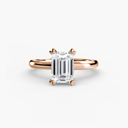 Solitaire ring 2 - AYKA JEWELS