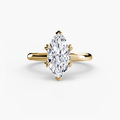 Solitaire ring 2 - AYKA JEWELS