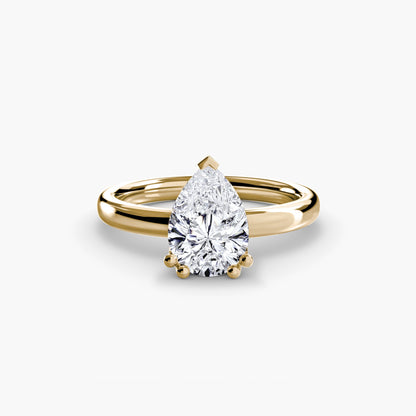 Solitaire ring 5 - AYKA JEWELS
