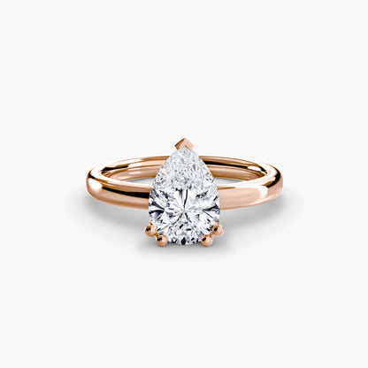 Solitaire ring 5 - AYKA JEWELS