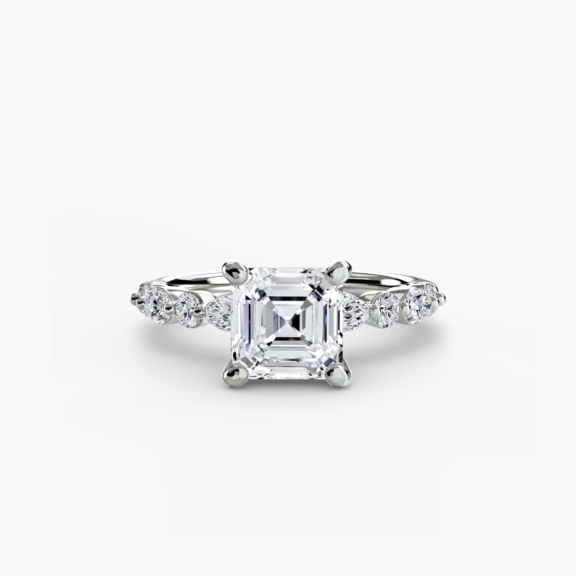 Solitaire with Eternity Pavé 2 - AYKA JEWELS
