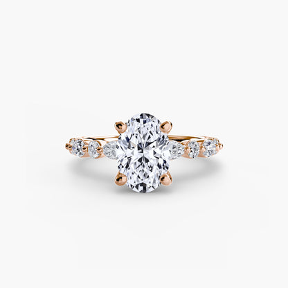 Solitaire with Eternity Pavé 2 - AYKA JEWELS