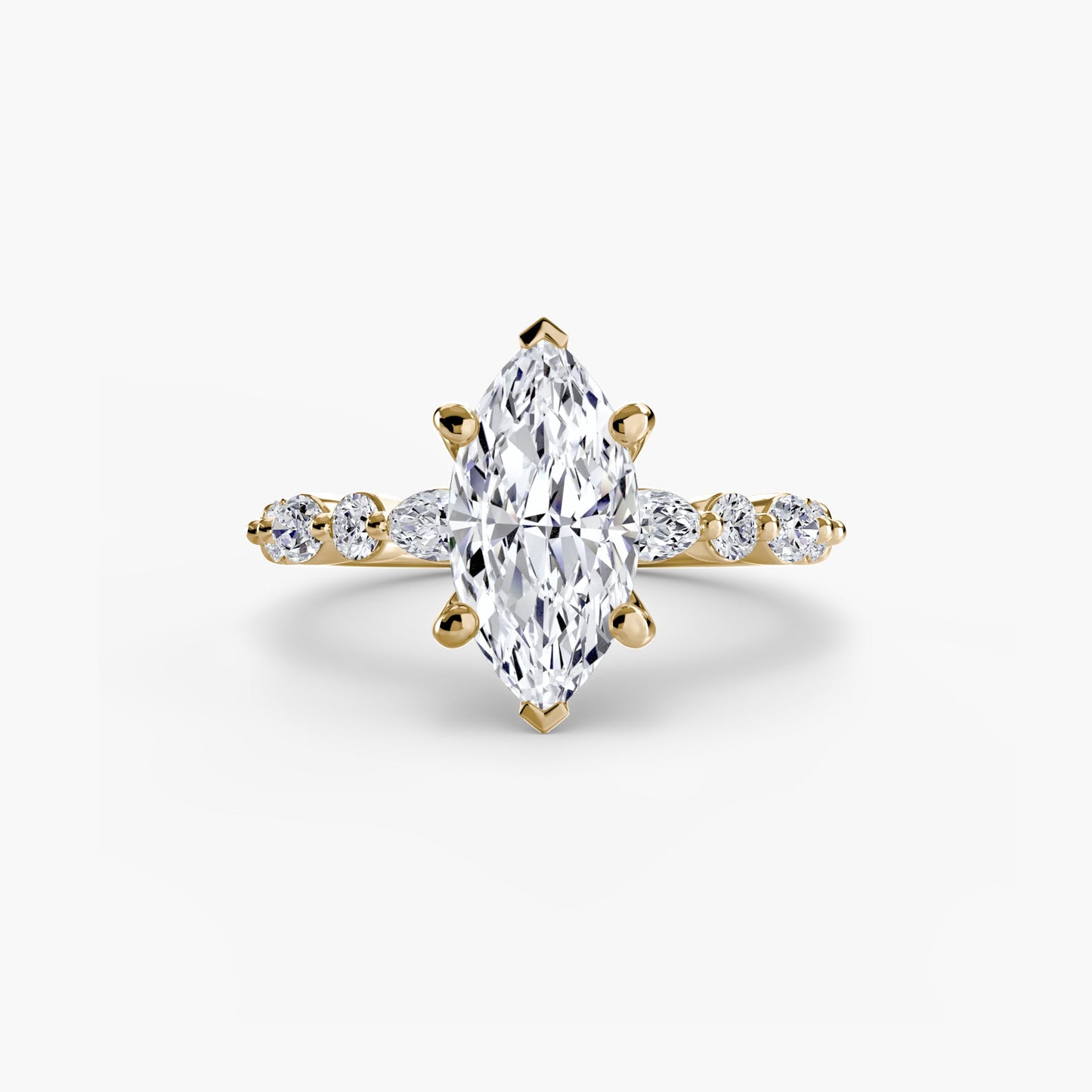 Solitaire with Eternity Pavé 2 - AYKA JEWELS