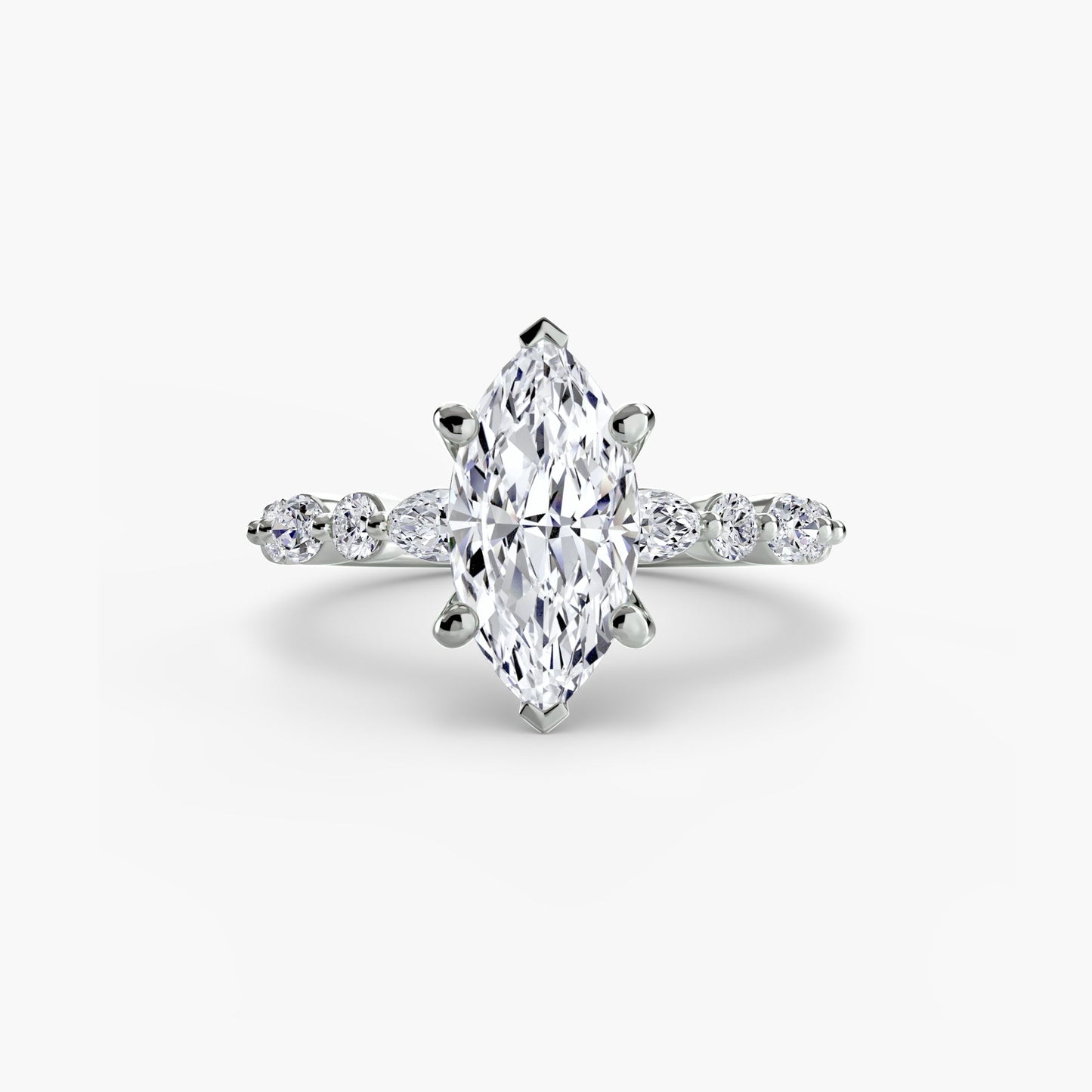 Solitaire with Eternity Pavé 2 - AYKA JEWELS