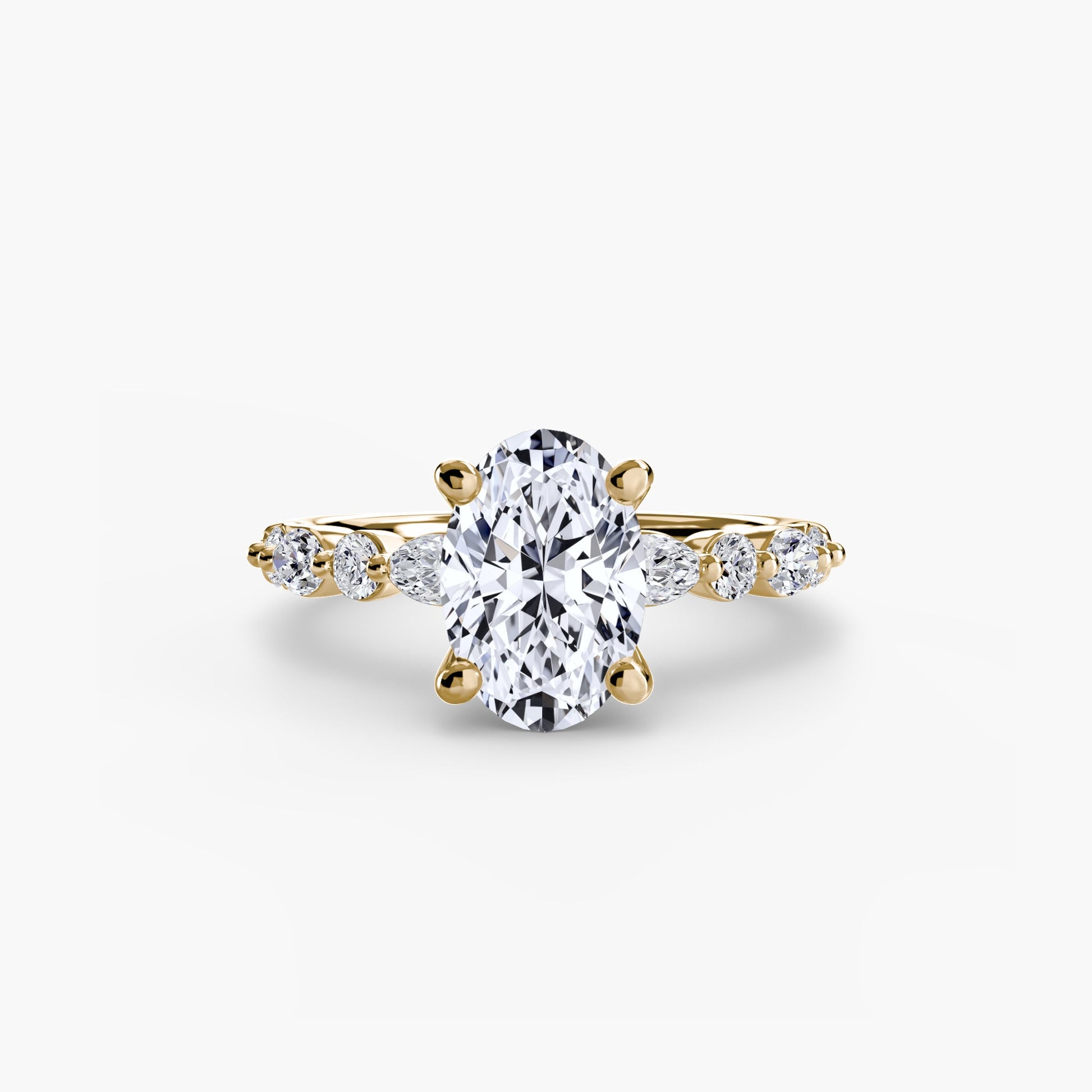Solitaire with Eternity Pavé 2 - AYKA JEWELS