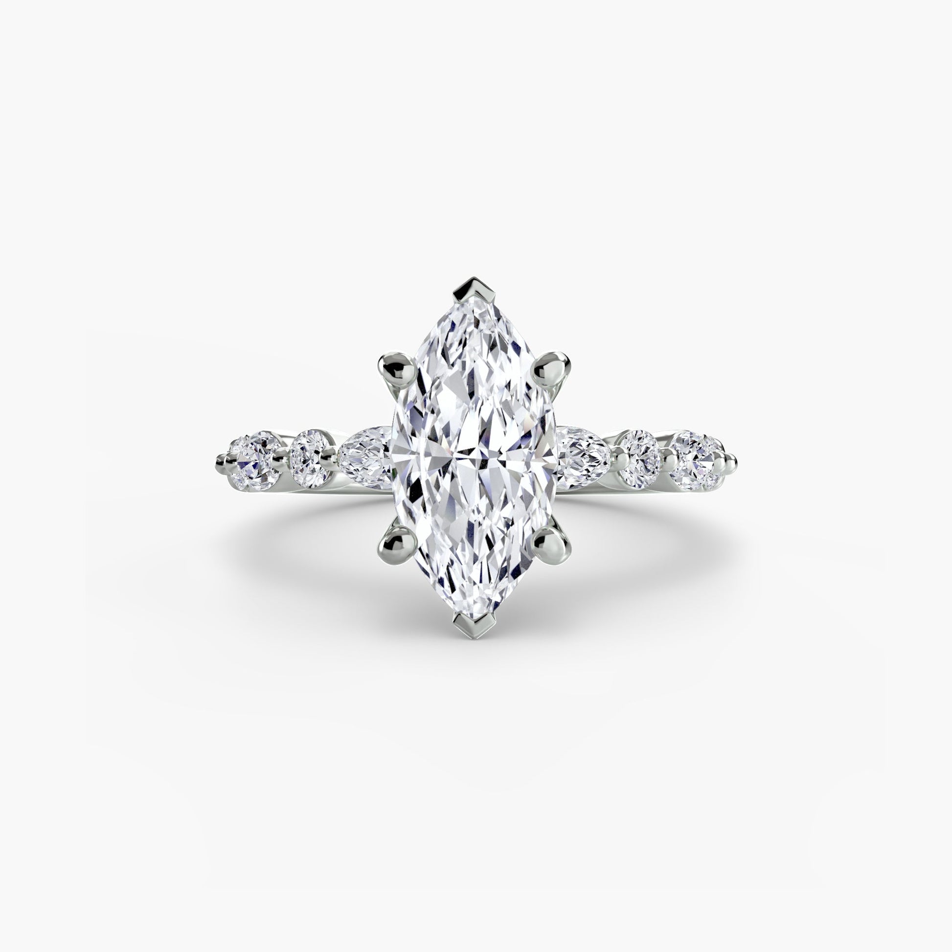 Solitaire with Eternity Pavé 2 - AYKA JEWELS