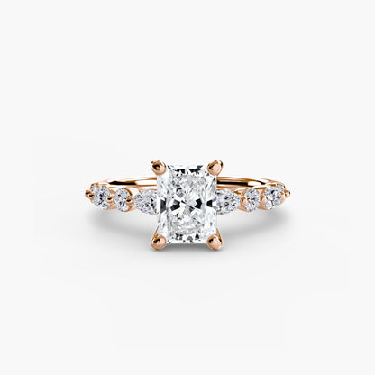 Solitaire with Eternity Pavé 2 - AYKA JEWELS