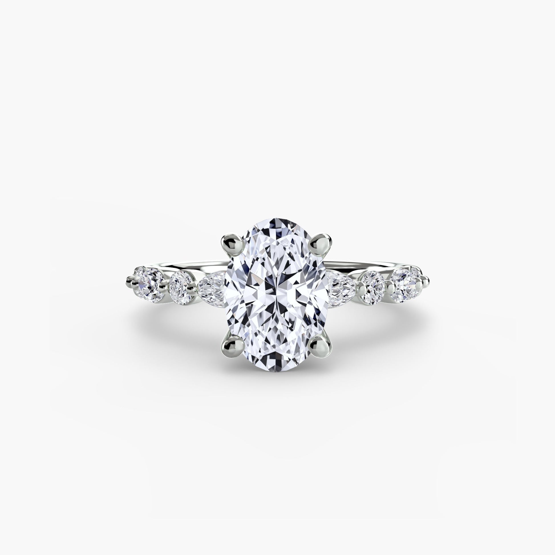 Solitaire with Eternity Pavé 2 - AYKA JEWELS