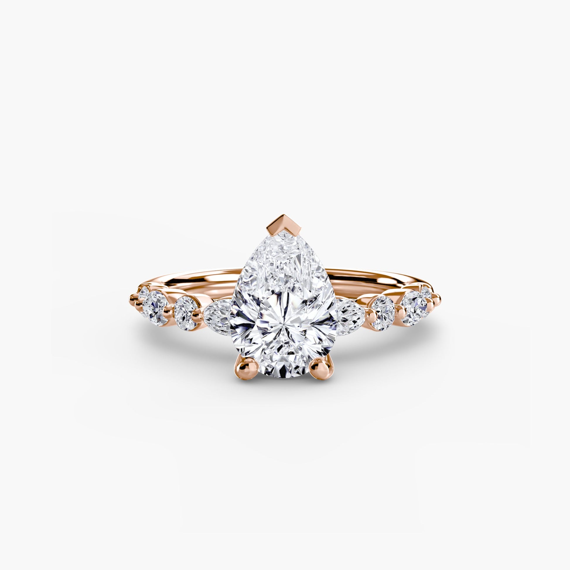 Solitaire with Eternity Pavé 2 - AYKA JEWELS