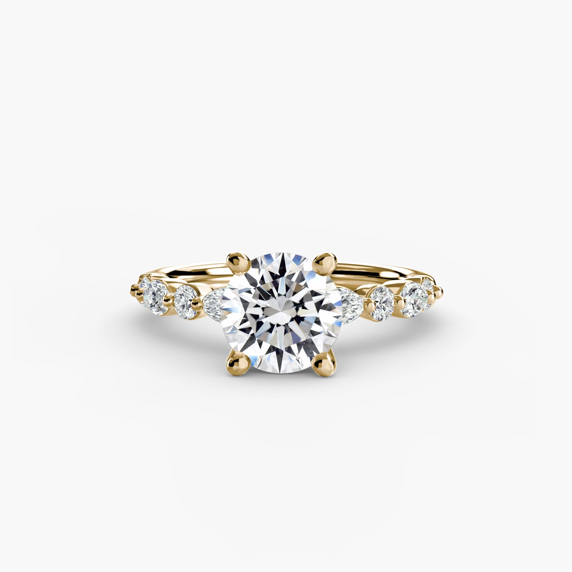 Solitaire with Eternity Pavé 2 - AYKA JEWELS