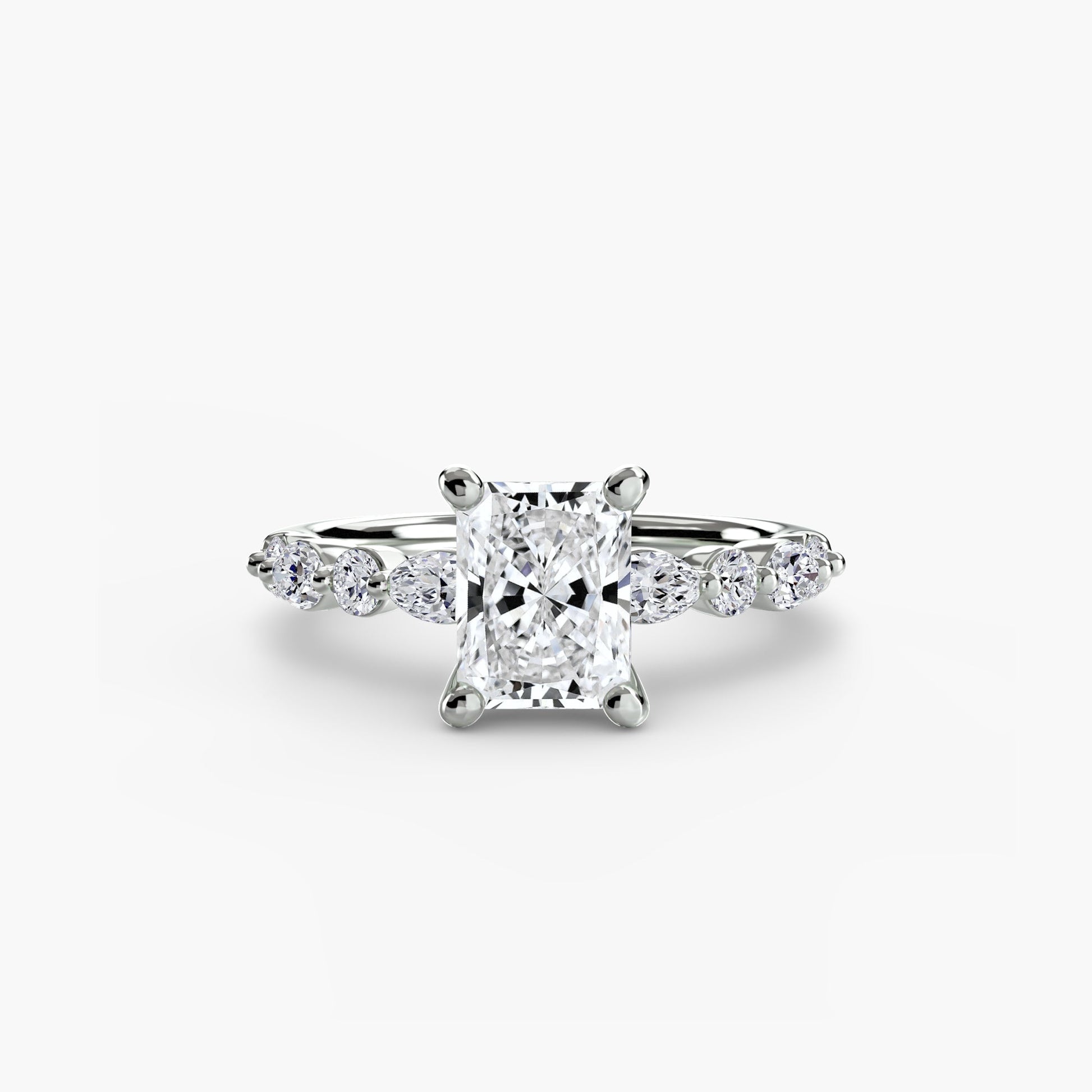 Solitaire with Eternity Pavé 2 - AYKA JEWELS