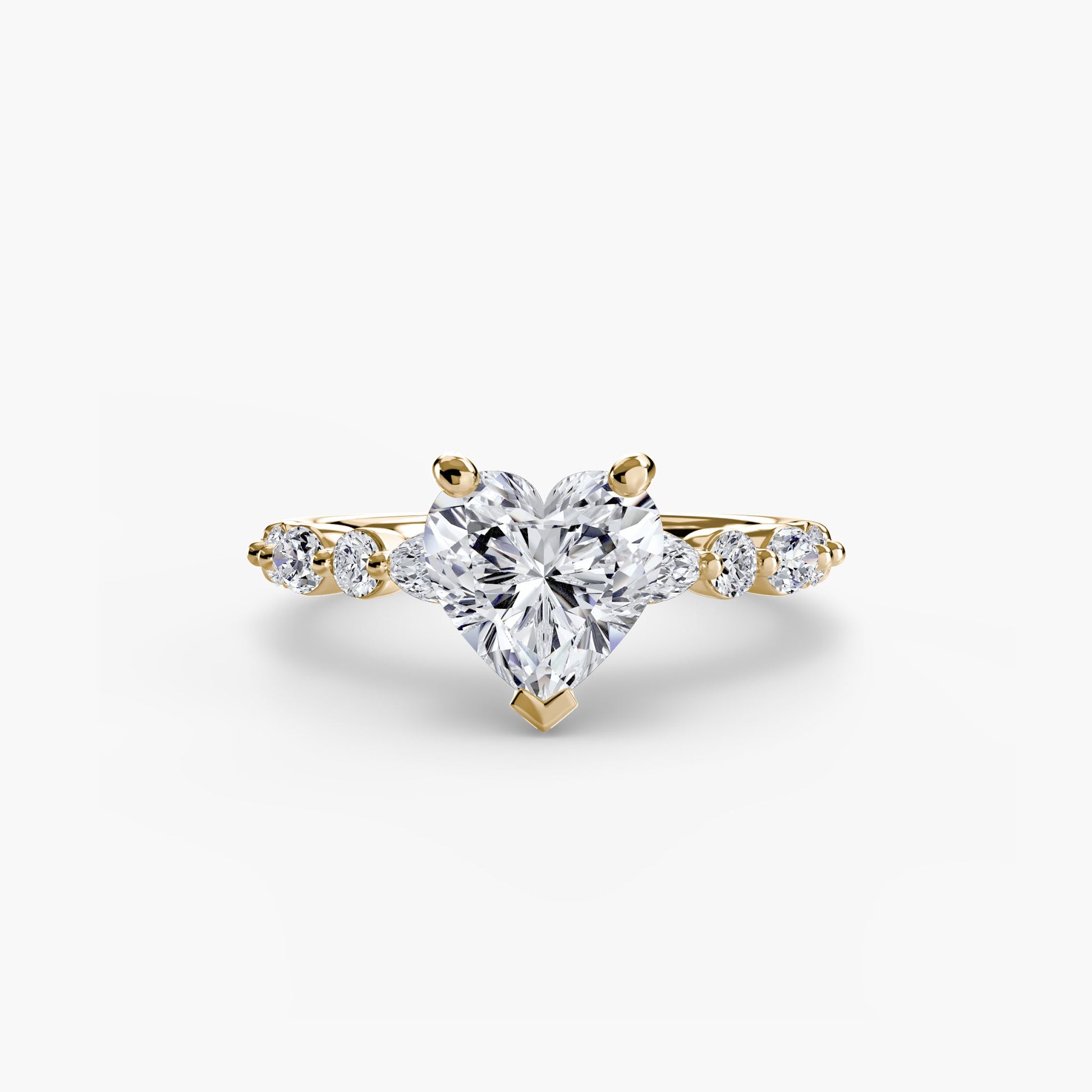 Solitaire with Eternity Pavé 2 - AYKA JEWELS